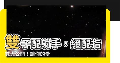 雙子 射手 配對指數|雙子射手配對指數：星空下的情感火花 – 星語軌跡 讓星星告訴你。